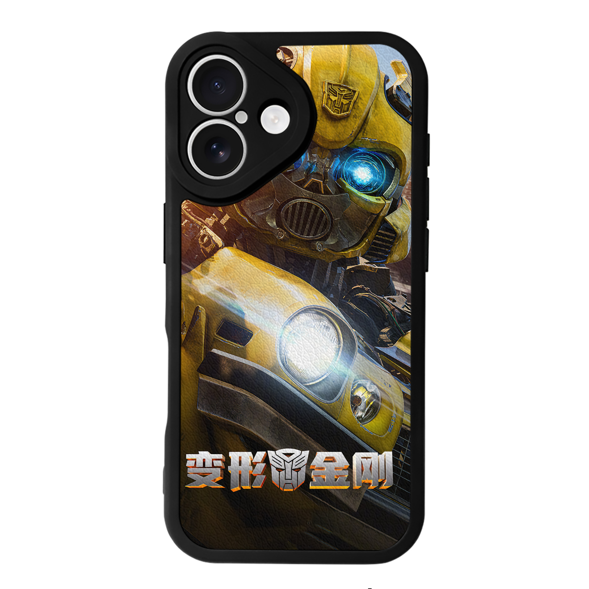（画像用） Transformers トランスフォーマー 【iPhone 16シリーズ対応】シリコンスマホケース（レザー調） 材質：シリコン